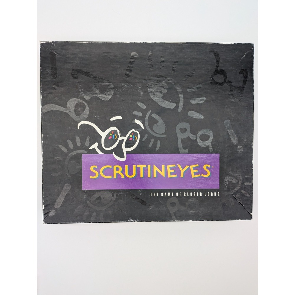 Scrutineyes: The Game of Closer Looks (Board Game, 1992) 100% Complete